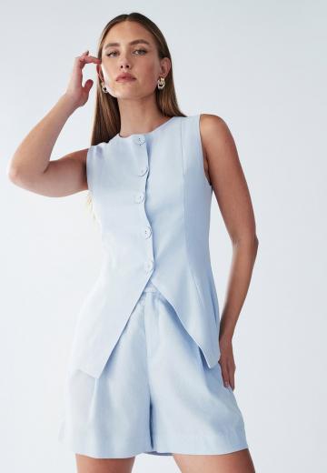 Блузка без рукавов