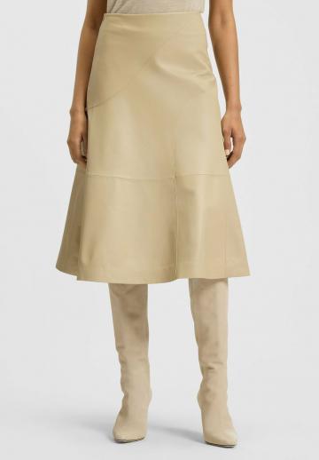 Кожаная юбка