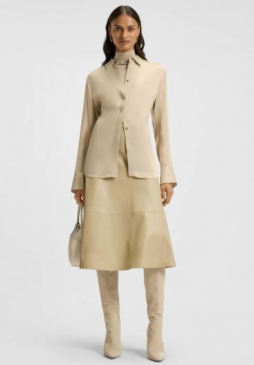 Кожаная юбка