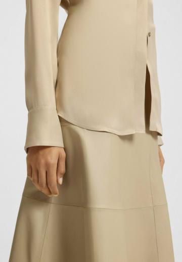 Кожаная юбка