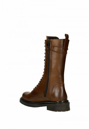 Сапоги на шнуровке