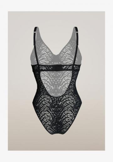 Кружевное боди