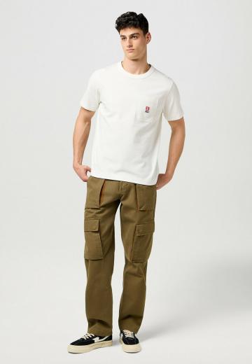 Брюки с накладными карманами