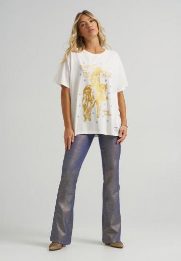 Клешеные джинсы