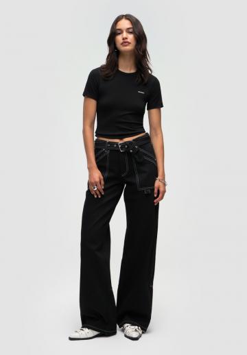 Клешеные джинсы