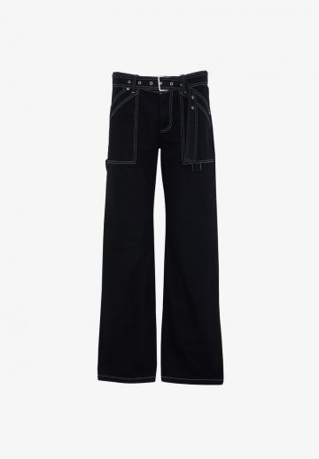 Клешеные джинсы