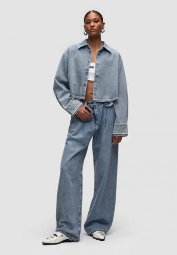 Джинсовая блузка