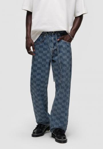 Прямые джинсы