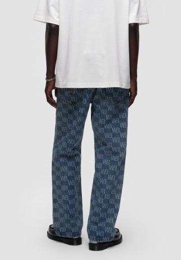 Прямые джинсы