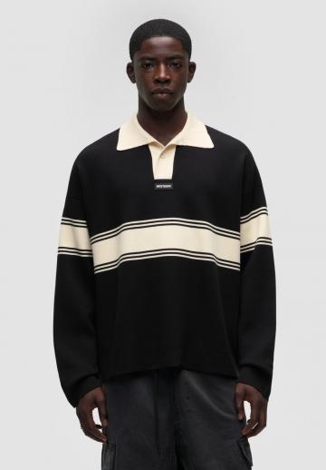 Поло с длинным рукавом