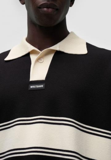 Поло с длинным рукавом