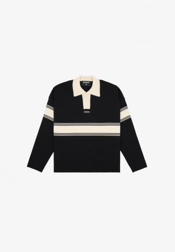 Поло с длинным рукавом