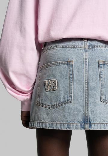 Джинсовая юбка