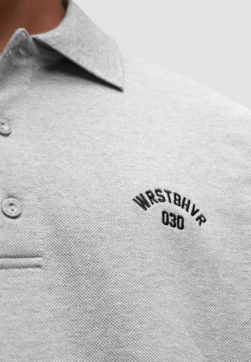 Поло с длинным рукавом