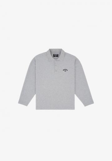 Поло с длинным рукавом