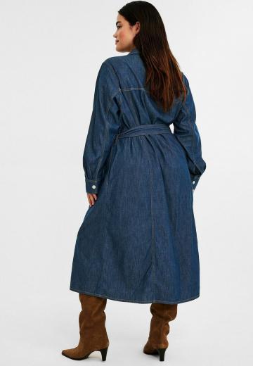 Джинсовое платье