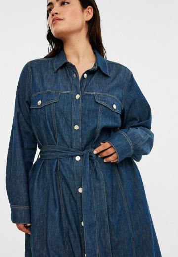 Джинсовое платье