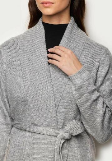 Длинный кардиган