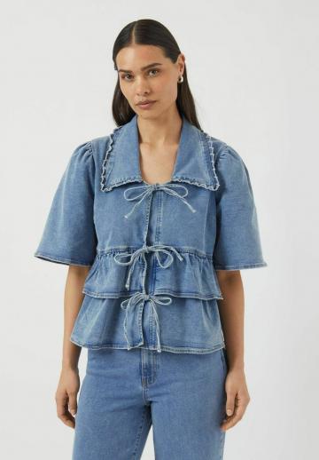 Джинсовая блузка