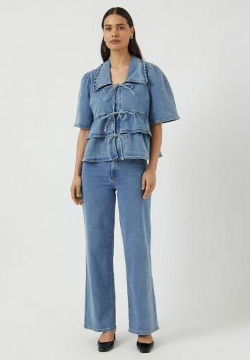 Джинсовая блузка