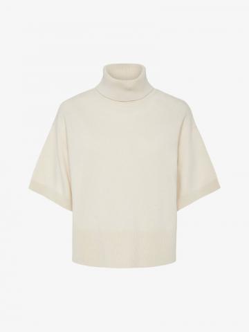 Пуловер с коротким рукавом