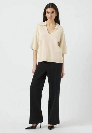 Пуловер с коротким рукавом