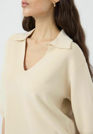 Пуловер с коротким рукавом