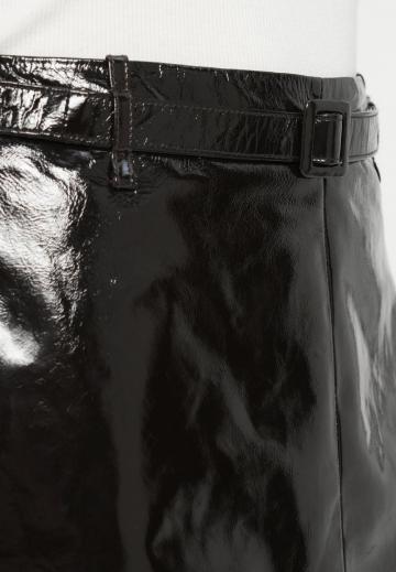 Кожаная юбка