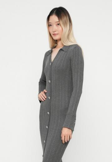 Вязаное платье