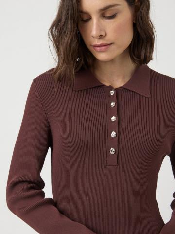 Вязаное платье