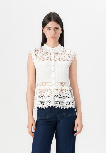 Блузка без рукавов