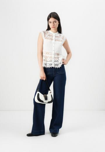 Блузка без рукавов