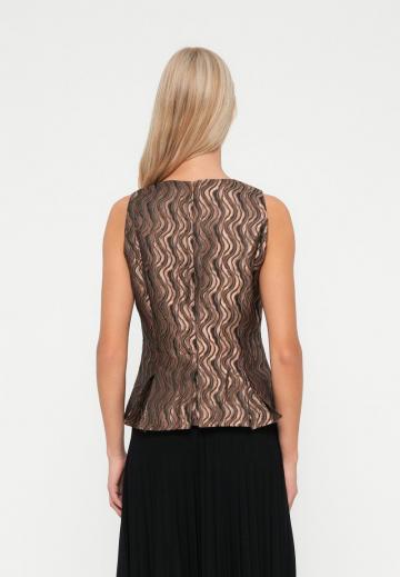 Блузка без рукавов