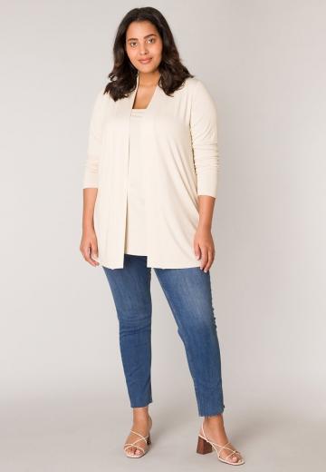 Длинный жилет