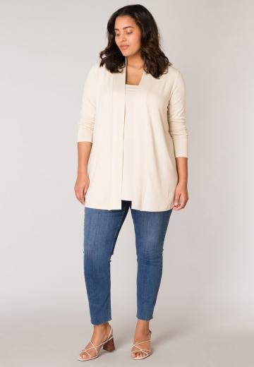 Длинный жилет