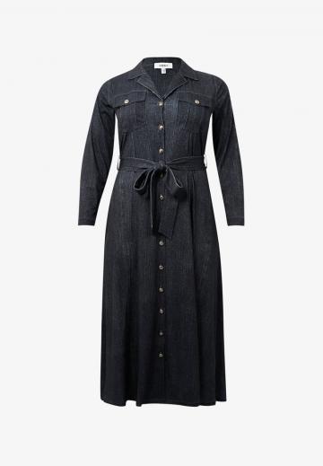 Джинсовое платье