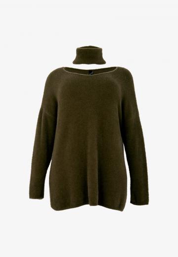 Длинный пуловер