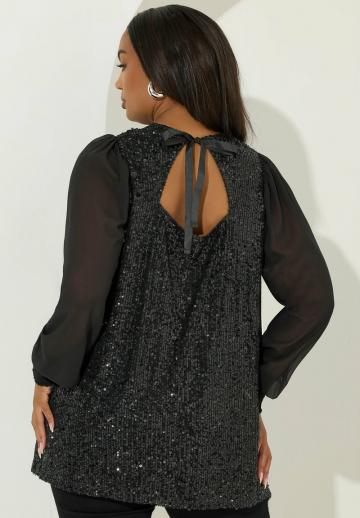 Длинная блузка