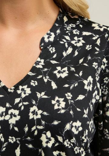 Длинная блузка