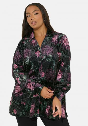 Длинная блузка