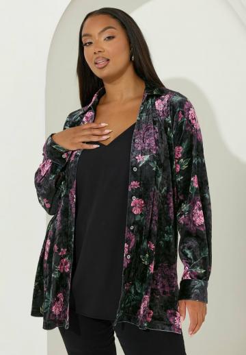 Длинная блузка