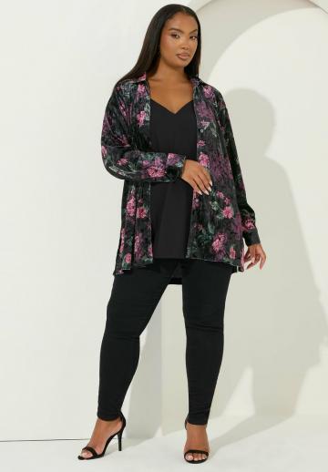 Длинная блузка