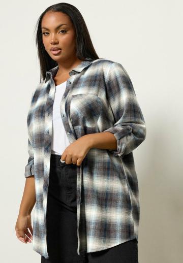 Длинная блузка