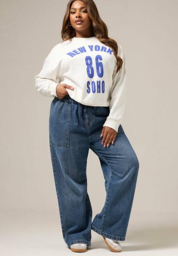 Свободные джинсы