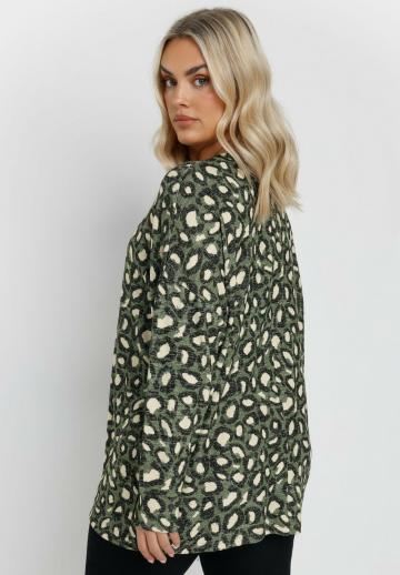 Длинный пуловер