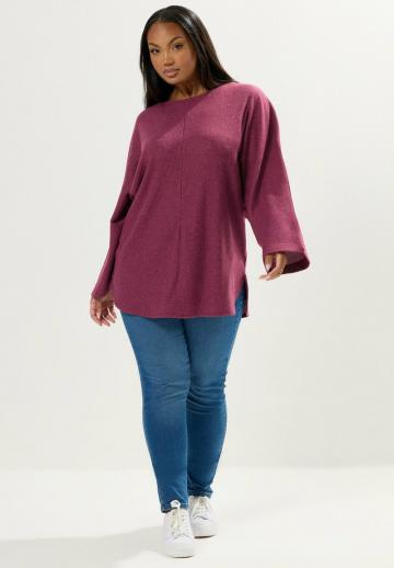 Длинный пуловер