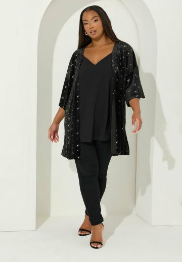 Длинный кардиган