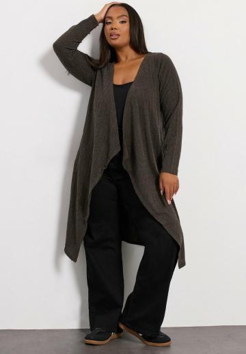 Длинный кардиган