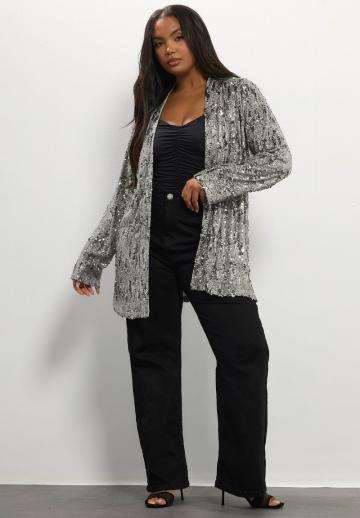 Длинный кардиган