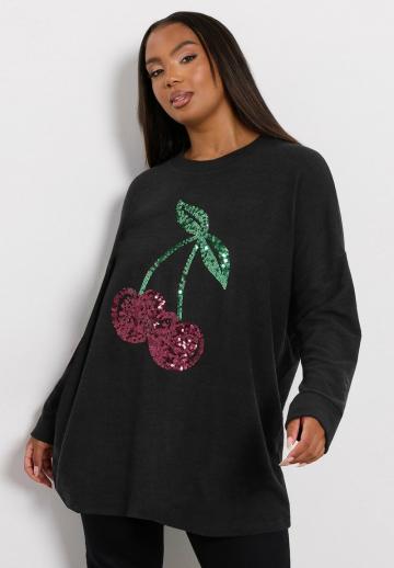 Длинный пуловер